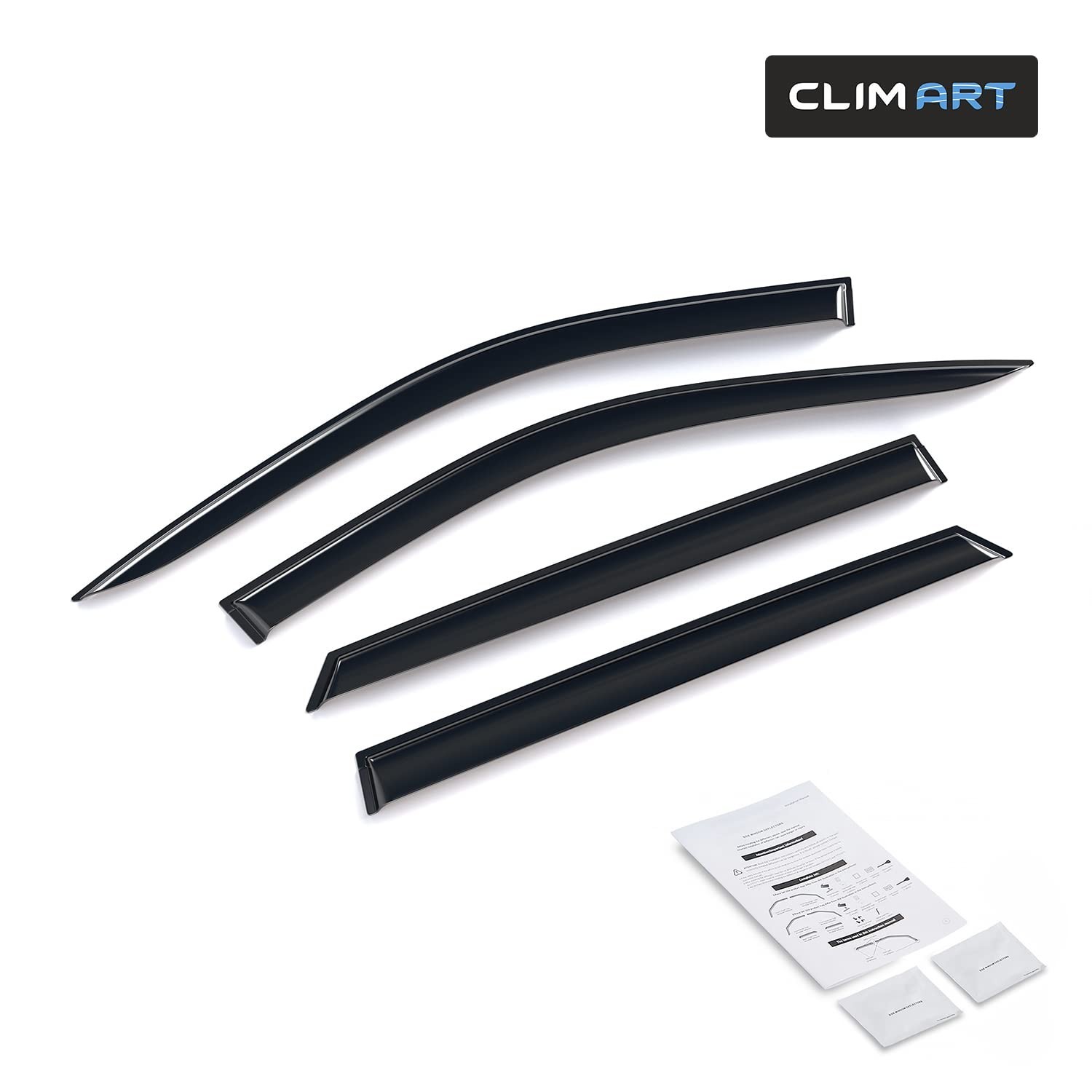CLIM ART Incredibly Durable Rain Guards for Dodge Durango 2011-2026, Original...
