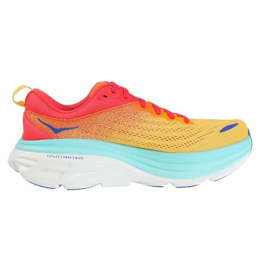 Hoka Bondi 8 Cerise Cloudless Rose Blue 1123202-CRSCL Men's Size oki12