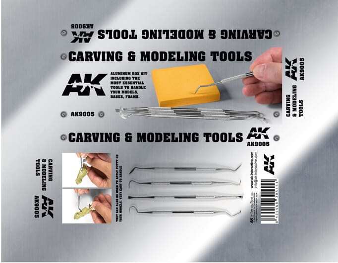 AK-Interactive Carving Tools Deluxe Box