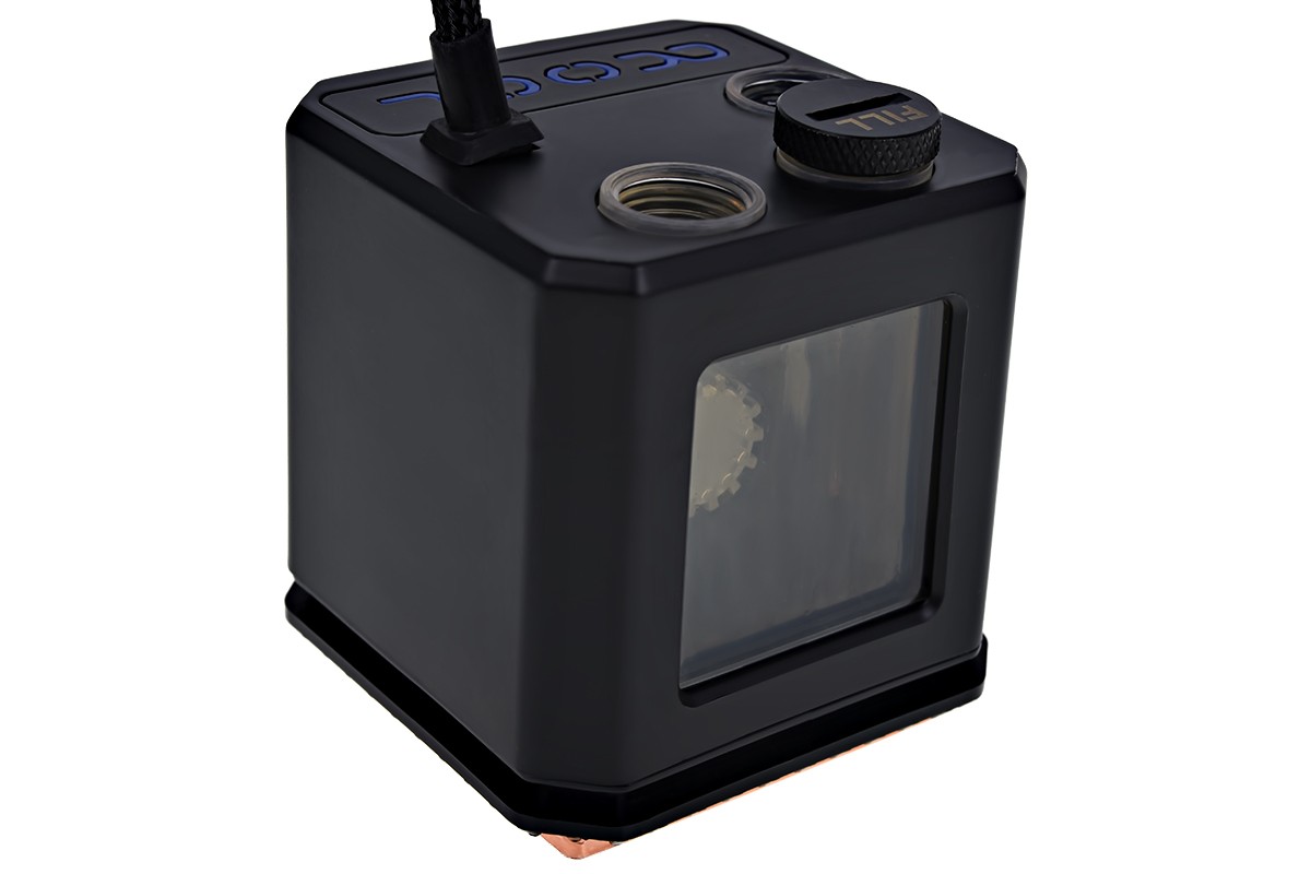 Alphacool Eisbaer (Solo) CPU Water Block and Pump, Black