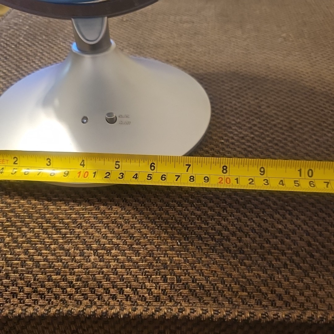 Light-up World Globe Table Lamp Nightlight 13"Diameter - Works
