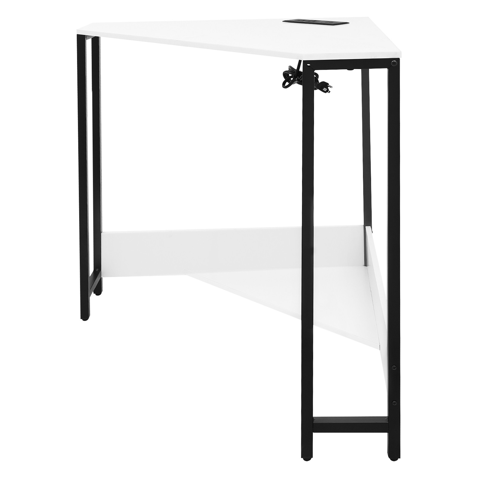 Triangle Corner Computer Desk Small Spaces Home Office Desk Laptop Work Table