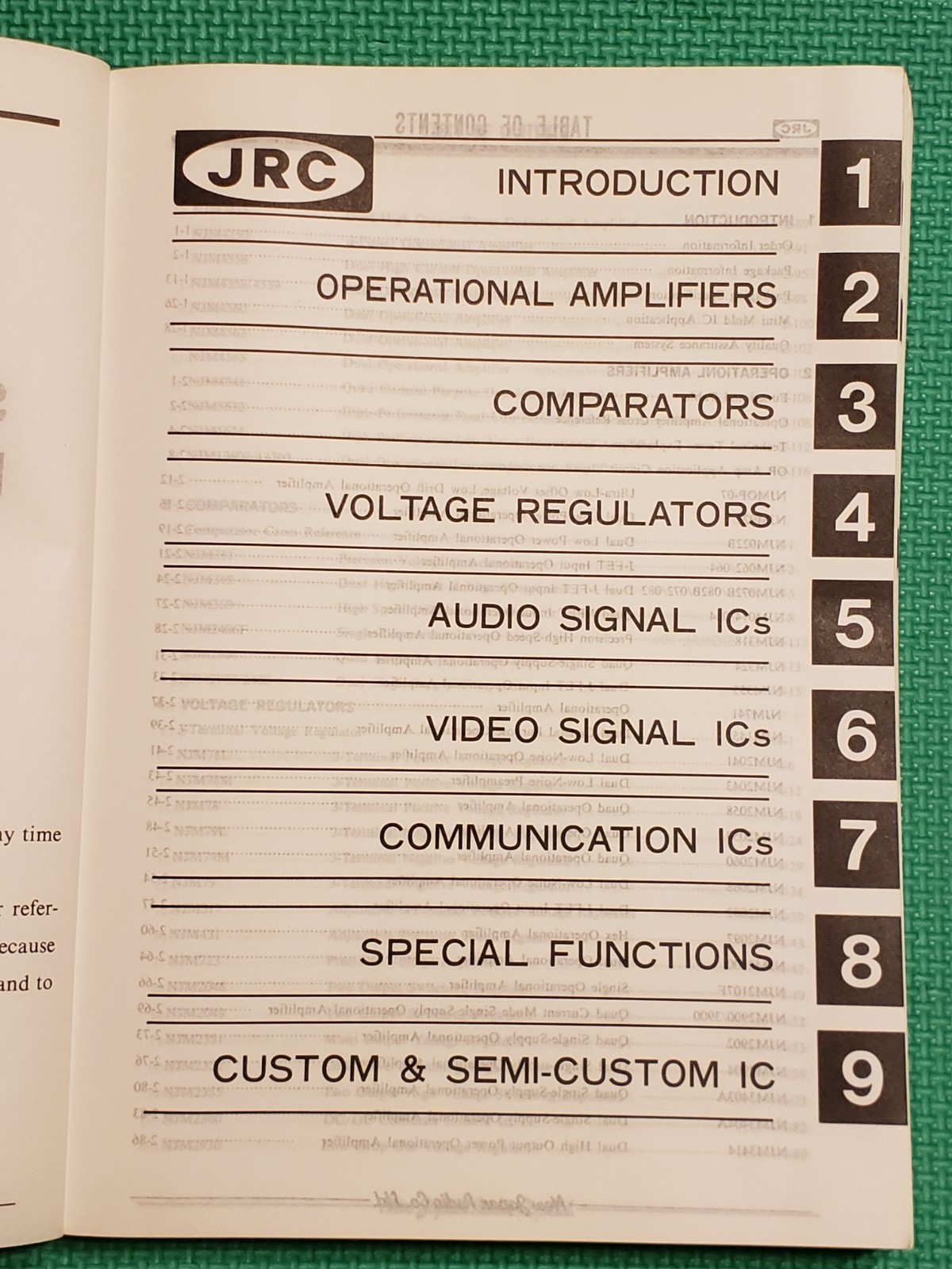 JRC SEMICONDUCTOR Data Book 1990/1991 BIPOLAR IC