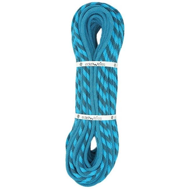 8.8 mmx70 m Edelweiss Spirit Arc Bi-Pattern Climbing Rope - Blue #446398