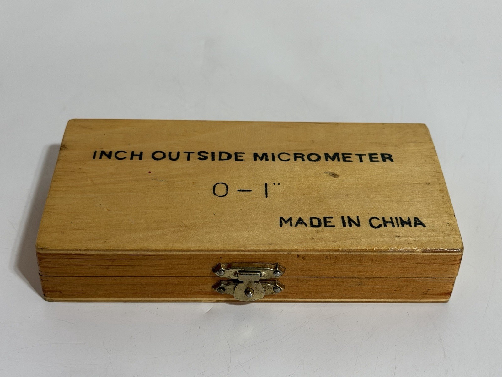 Vintage Micrometer 0-1 Excellent Condition In Original Box