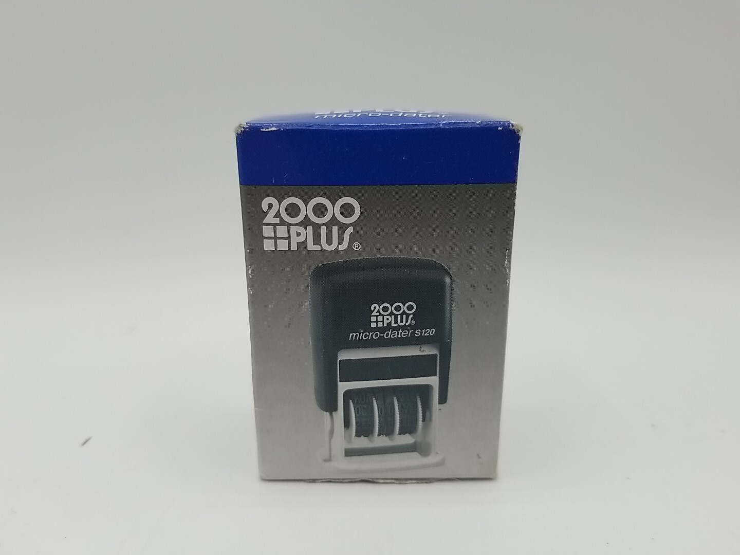 MaxMark Micro Dater 2000 Plus Self Inking Date Stamp - Black