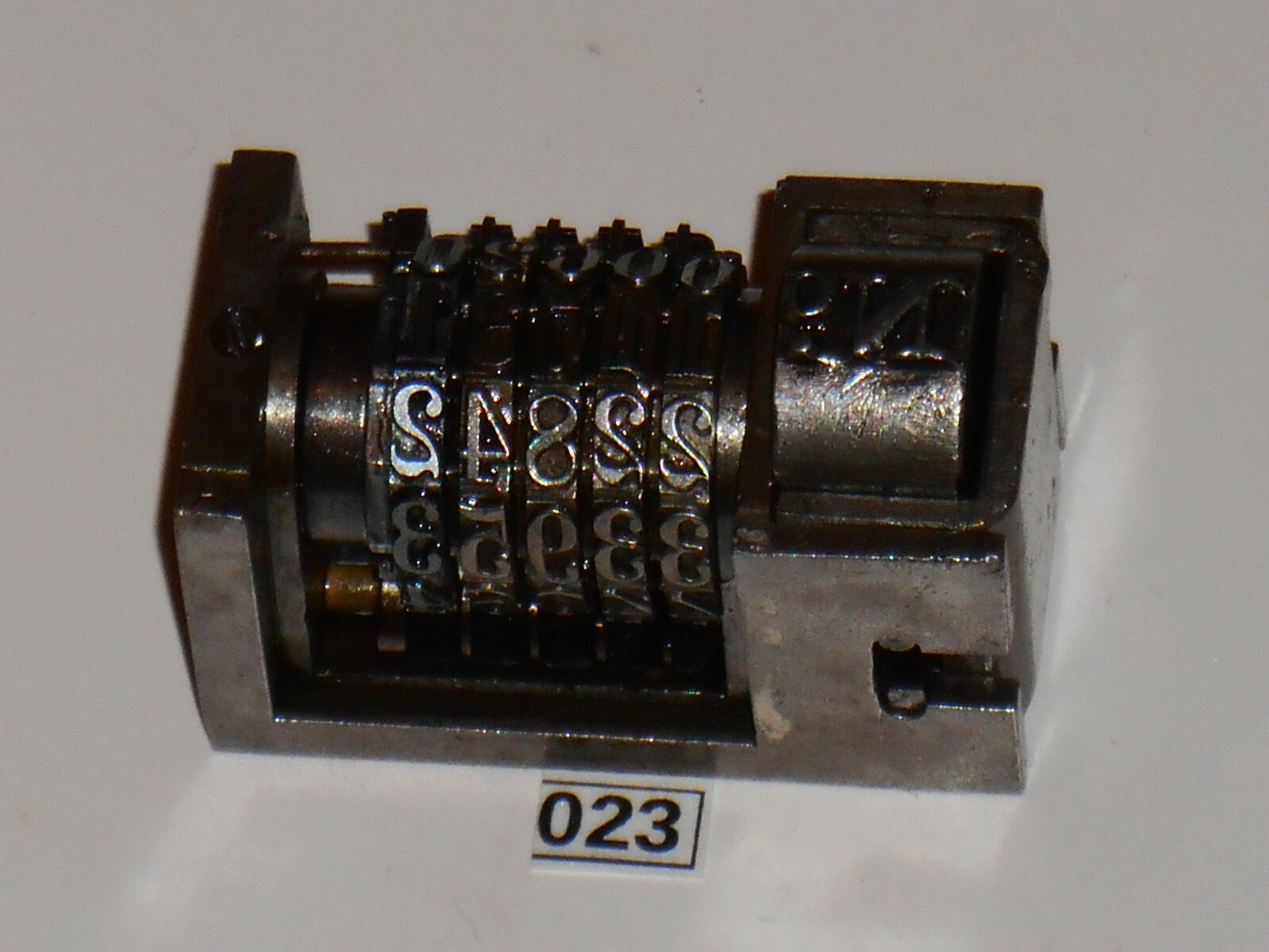 American Letterpress Numbering Machine | 023