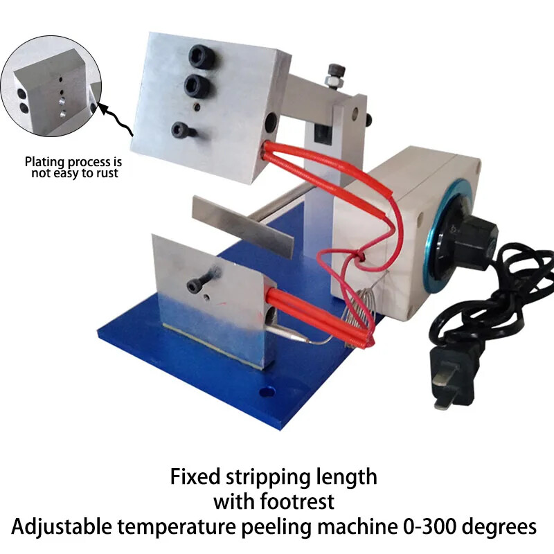 Core Wire Heat Stripping Machine Electric Heating Wire Stripping Machine W Pedal