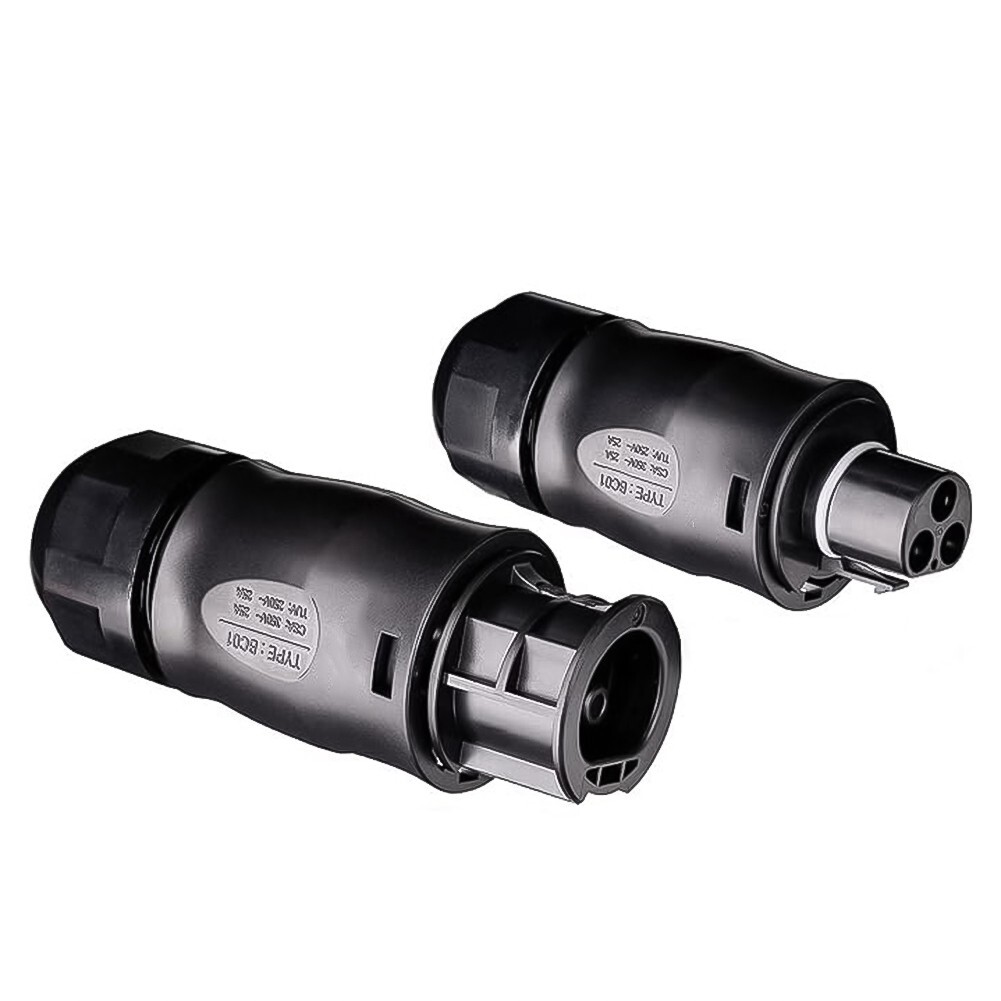 Secure and Efficient AC Socket and Plug for Inverters Easy Installation