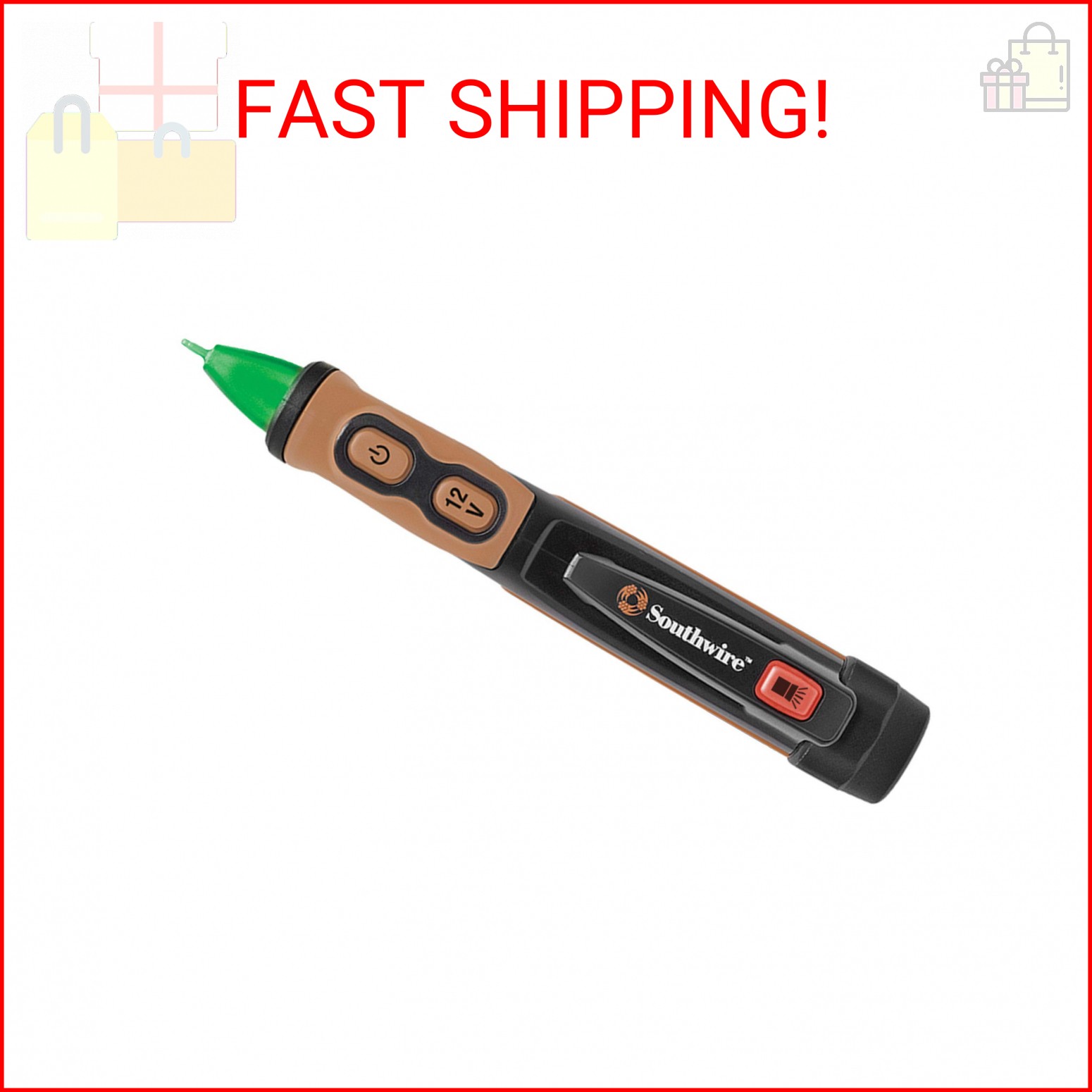 Southwire Tester NCVD Advanced Dual - Visual & Audible AC Voltage Detection - IP