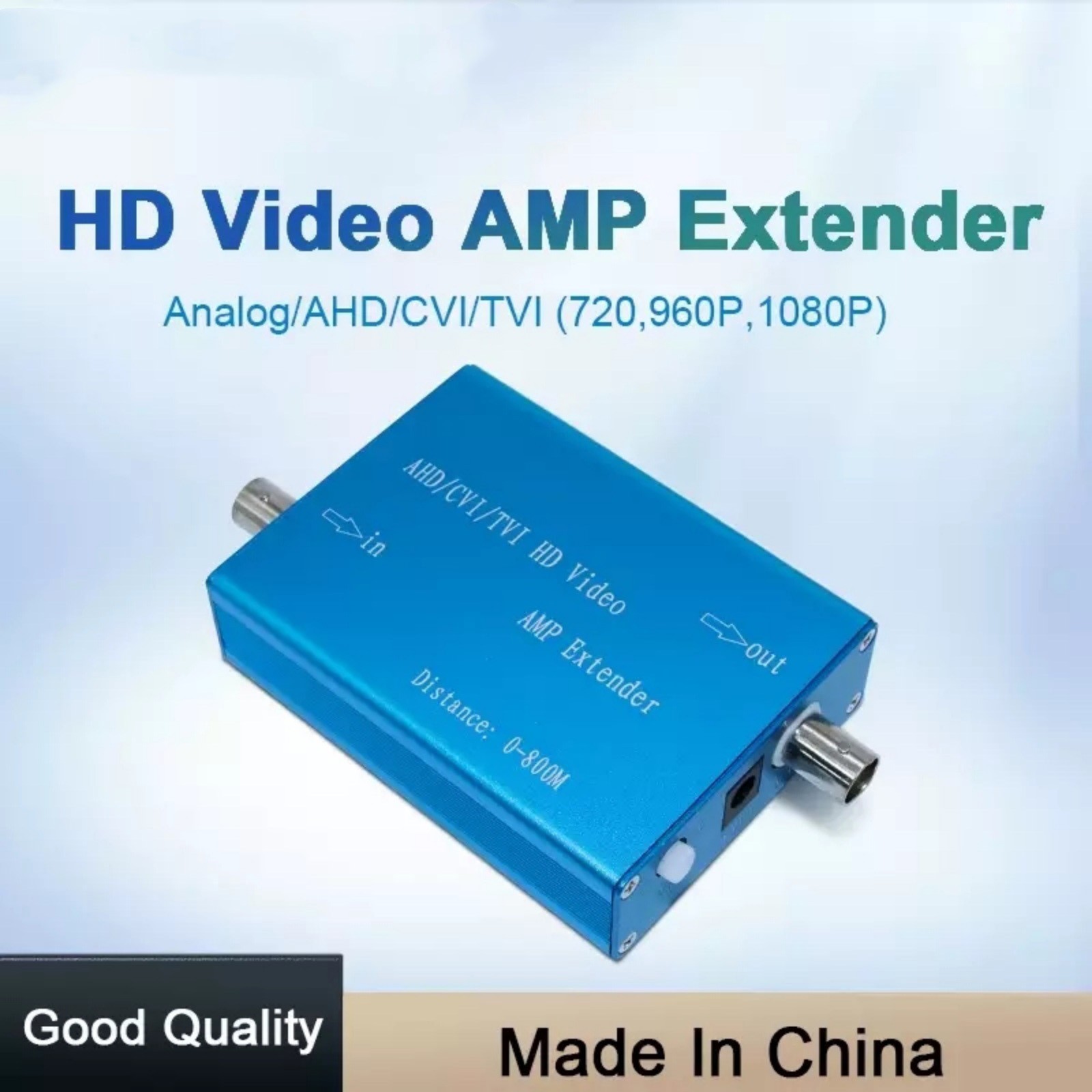 High Stability Coaxial Cable AHD/TVI/CVI/CVBS 1080P Video Amplifier Extender