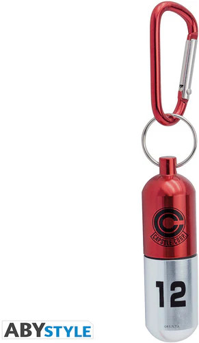 Key Chain - Dragon Ball Z ABYstyle Red Capsule Corp