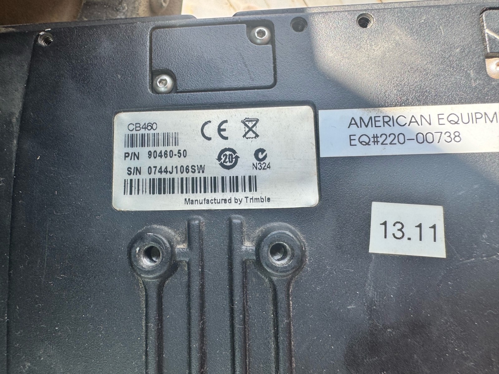 Trimble GCS900 CB460 3D Machine Control Display Panel Caterpillar 90460-50