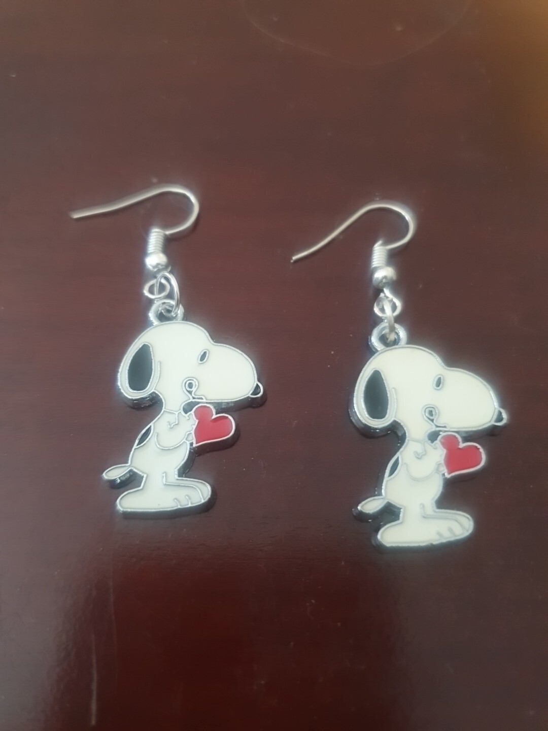 vintage snoopy earrings