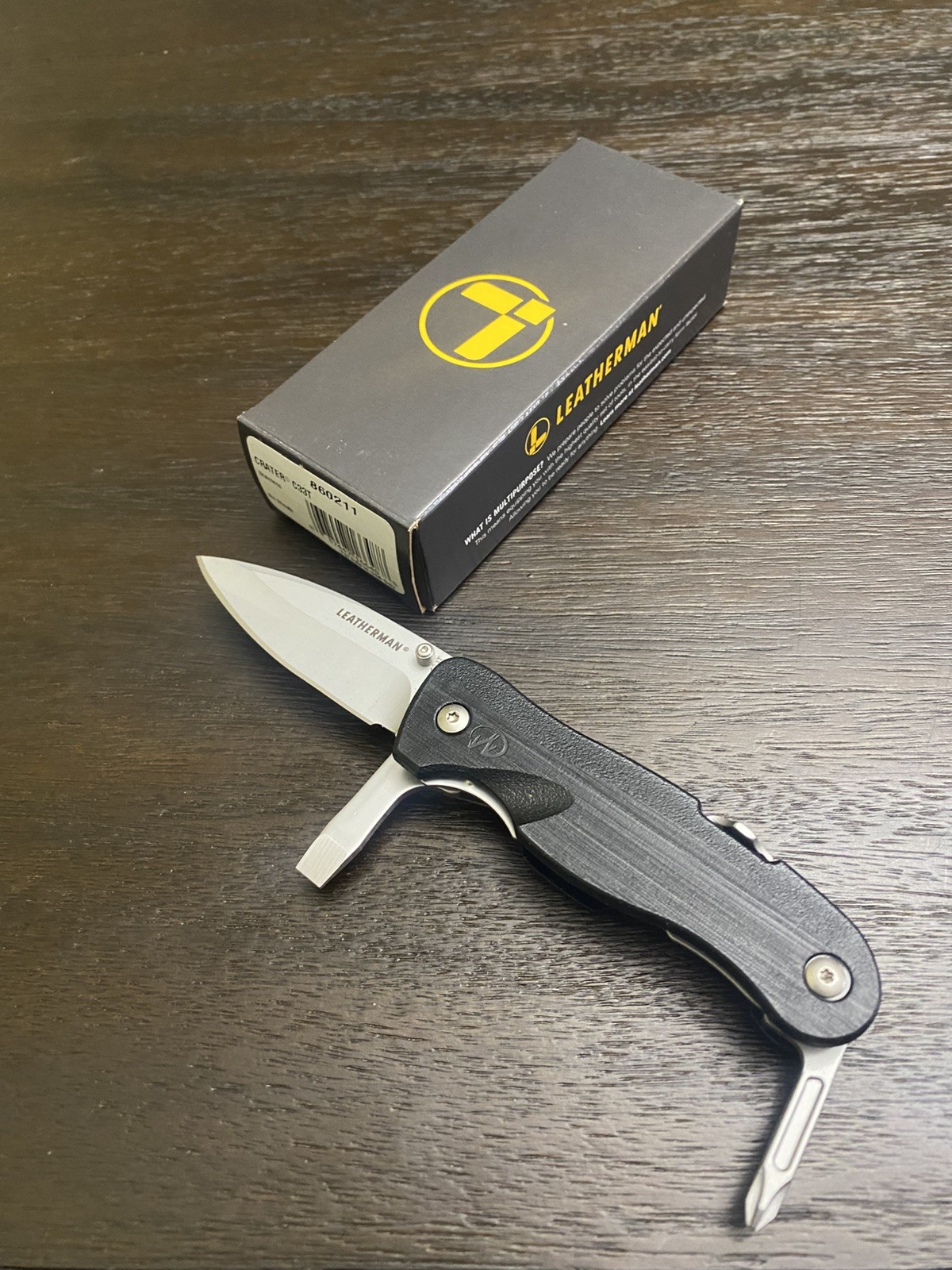 Leatherman Crater C33T Multitool- Discontinued- Rare- Brand New- Old Stock!