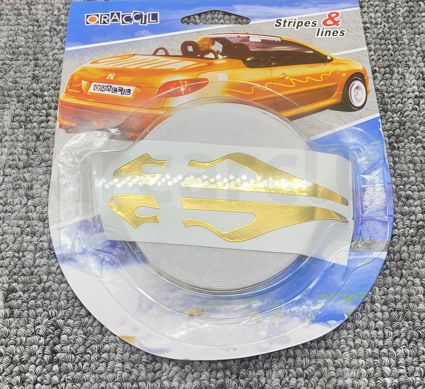 Gold 1/6" 1/12 Vinyl Pinstriping Stripe Line Car Tape 32 Feet Decal Sticker