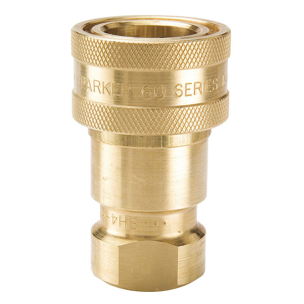 PARKER BH8-60 Quick Connect,Socket,1",1"-11-1/2 31A850