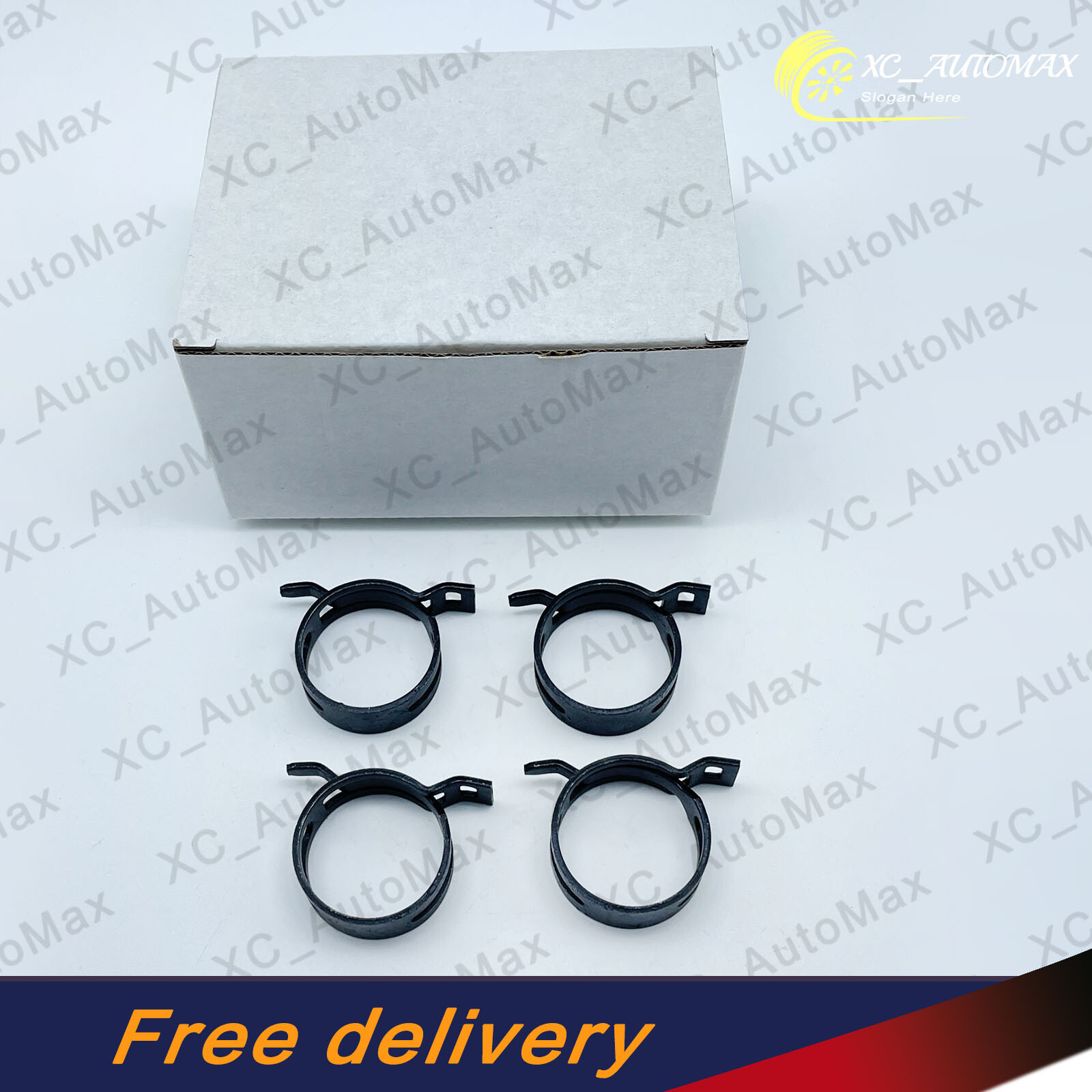 4X Upper & Lower Radiator Hose Clamps Kit For Honda Accord Civic CRV Fit Odyssey