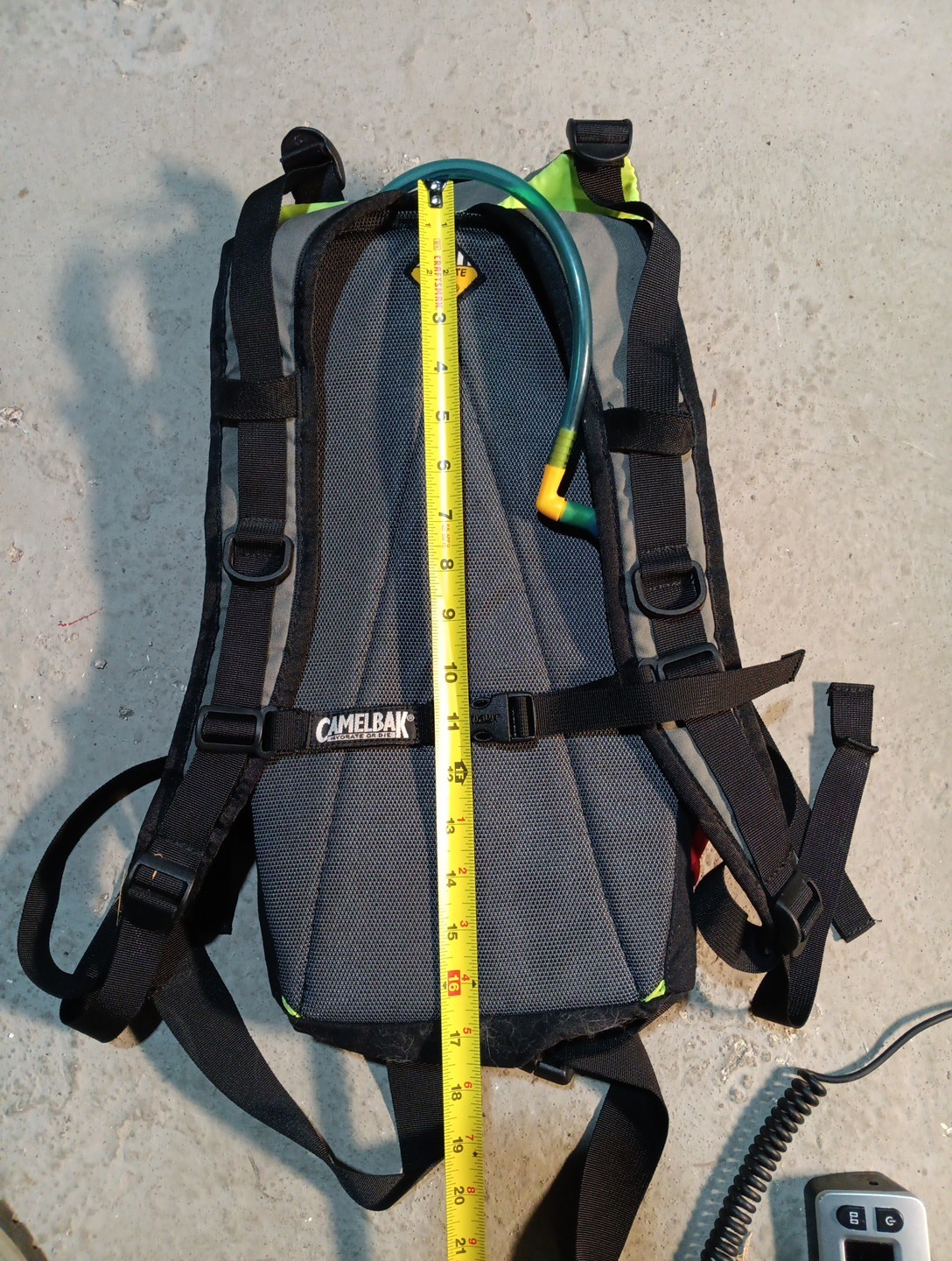 Camelbak Cloud Walker Backpack Red Gray Hydration Hiking Daypack Camping 70oz