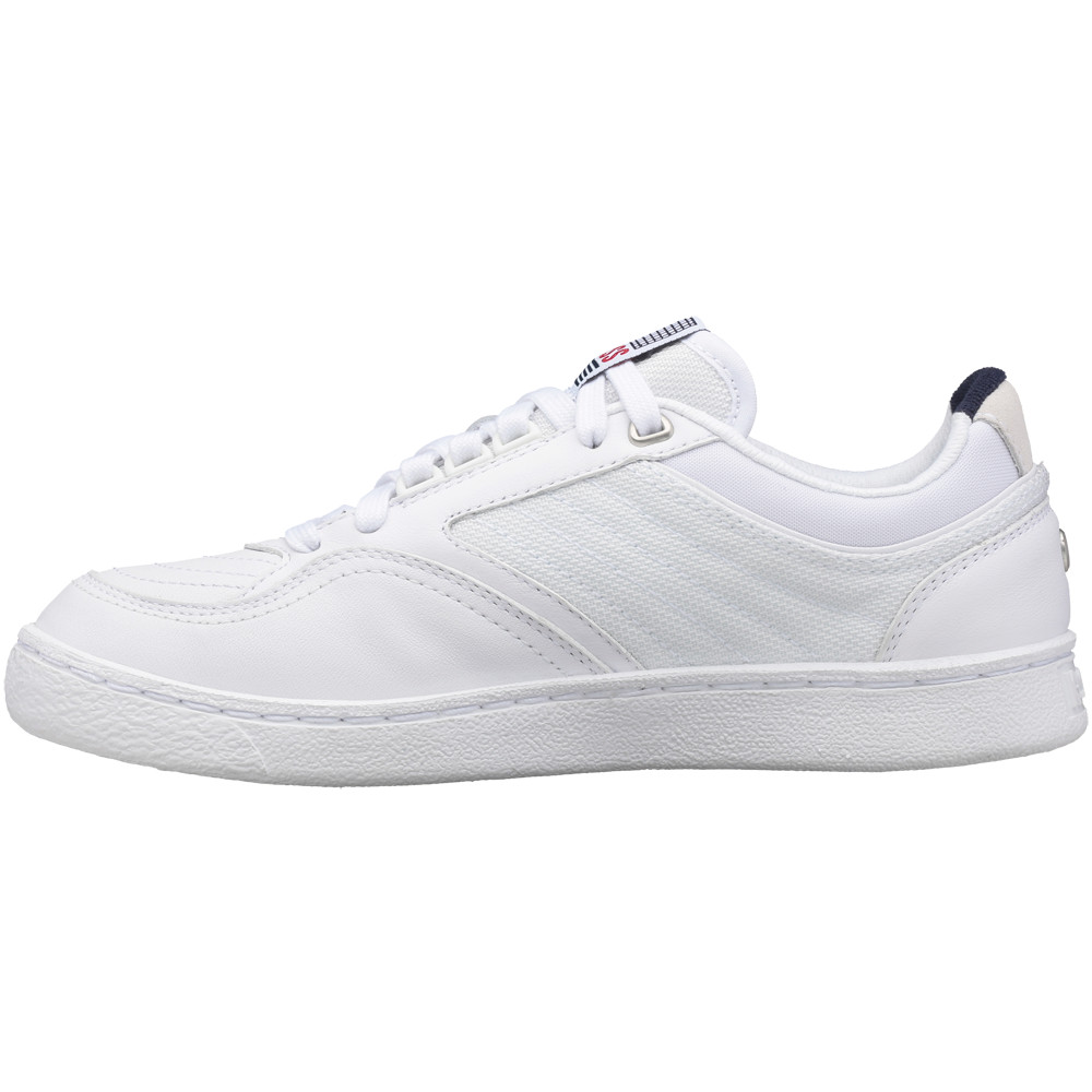 K-Swiss Ambassador Elite Lace Up Womens White Sneakers Casual Shoes 96992-113