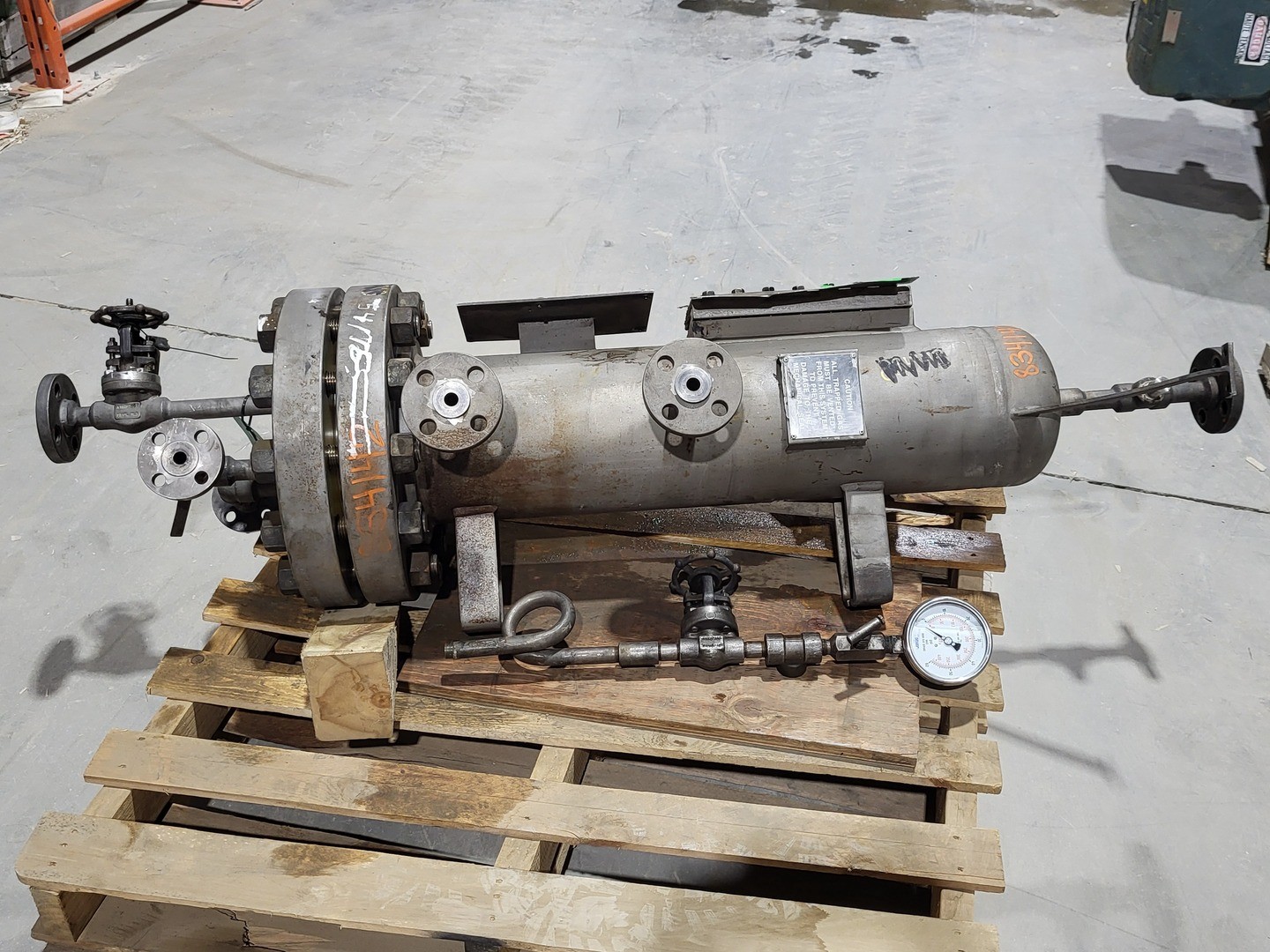 2006 JOHN CRANE 33-G-56A Shell & Tube Seal Pot Heat Exchanger – Parts