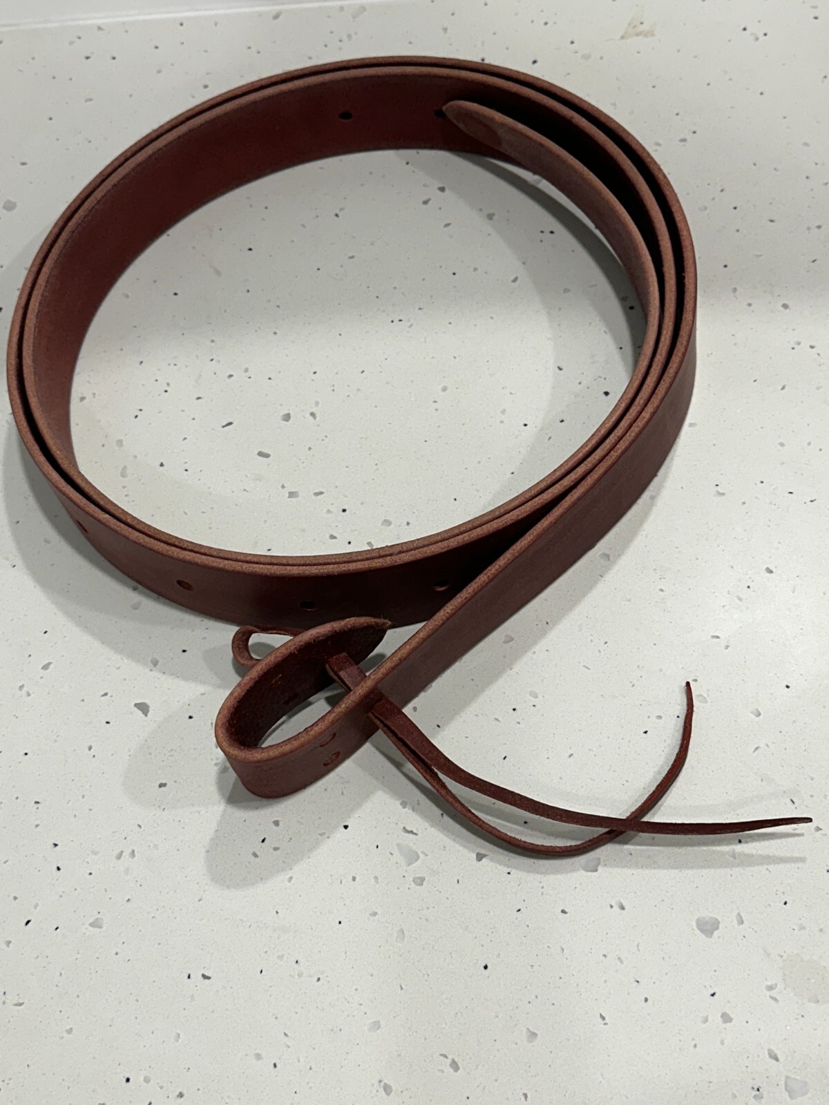 Ben Swanke Saddle Co Leather Latigo Cinch Strap 206cm x 4.5cm NEW