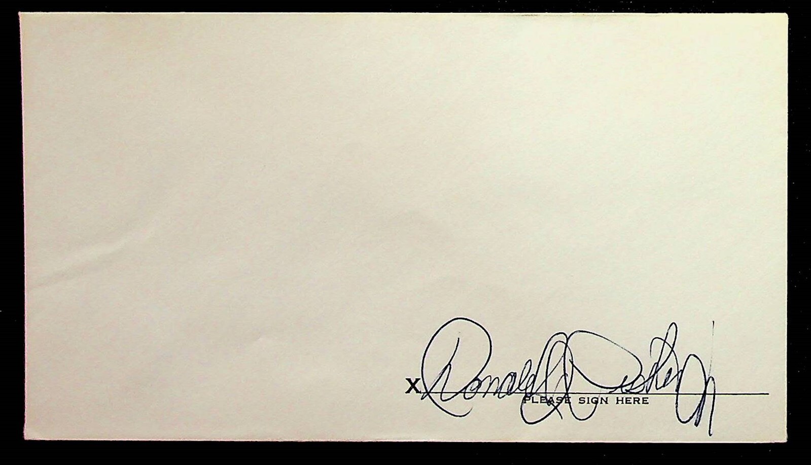 Donald Pisker Signed Autograph Baseball Cover Joe Gerson Minor League