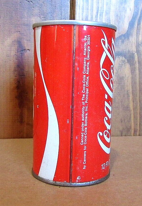 Nice 1971 Coke Coca-Cola Special Back Pack Offer 12 OZ Pull Tab Soda Can