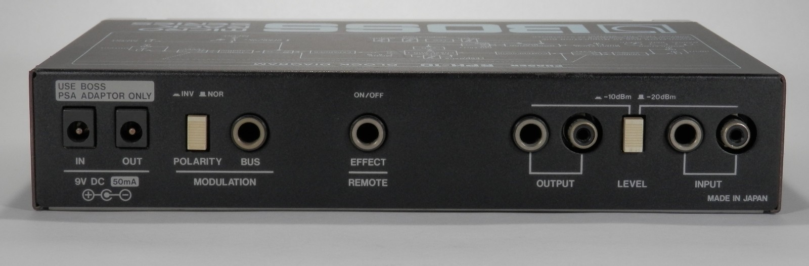BOSS RPH-10 Analog Multi-Stage Phaser Micro Rack Effect Processor - EXCELLENT!