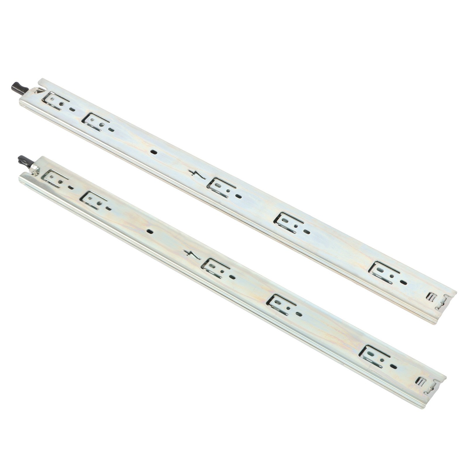 Drawer Slides with Lock Full Extension Heavy Duty 24 Inch Side Mount 150 Lbs