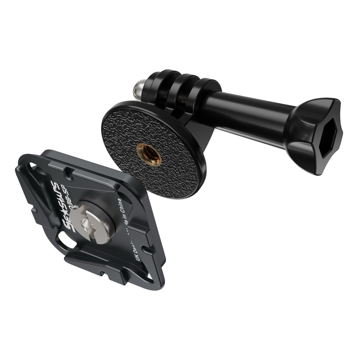 Seastars Q38 Quick Release Plate Tripod Mount Action Camera GoPro DJI Insta360