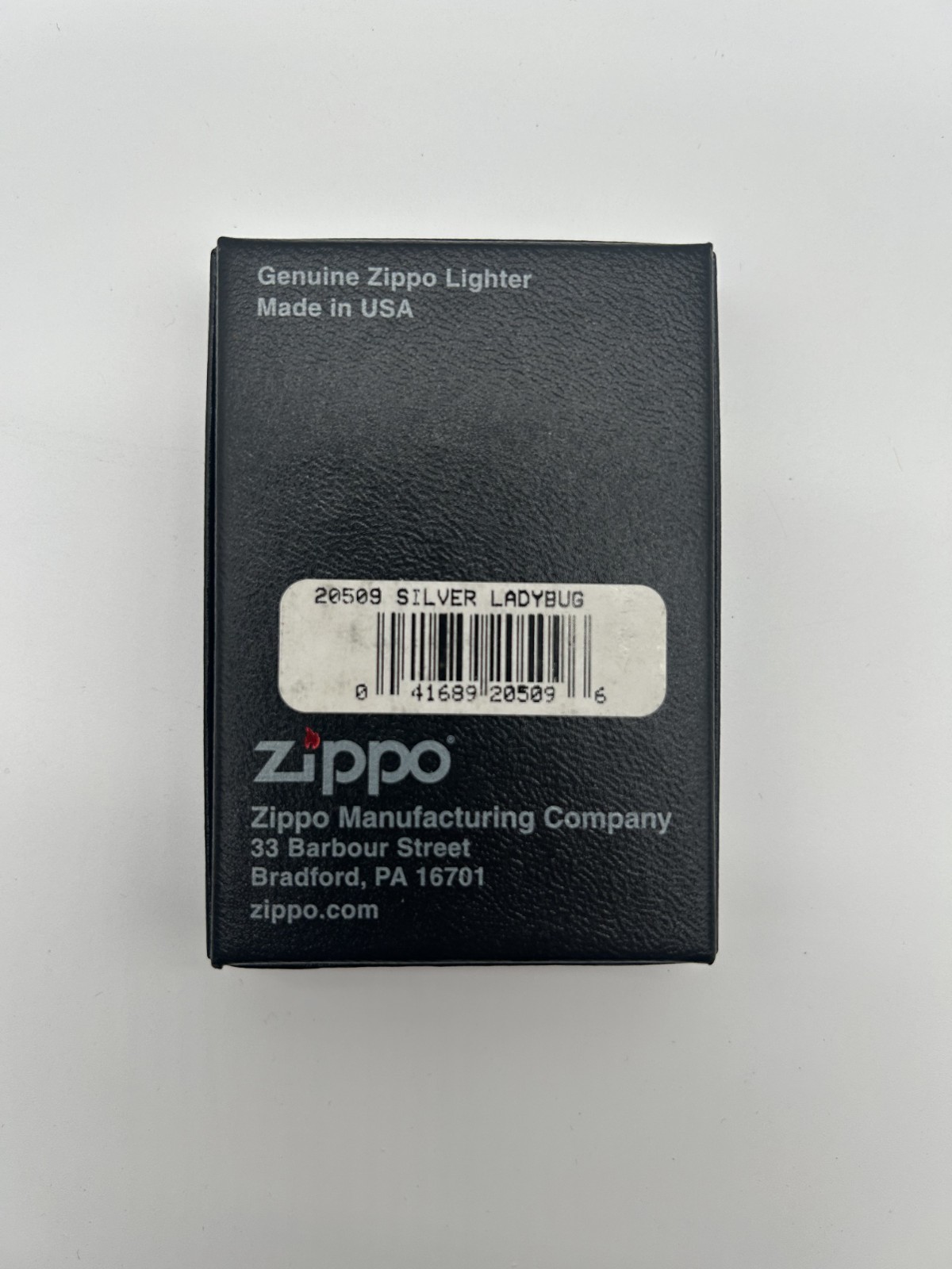 Zippo 20509 - Silver Ladybug - Used