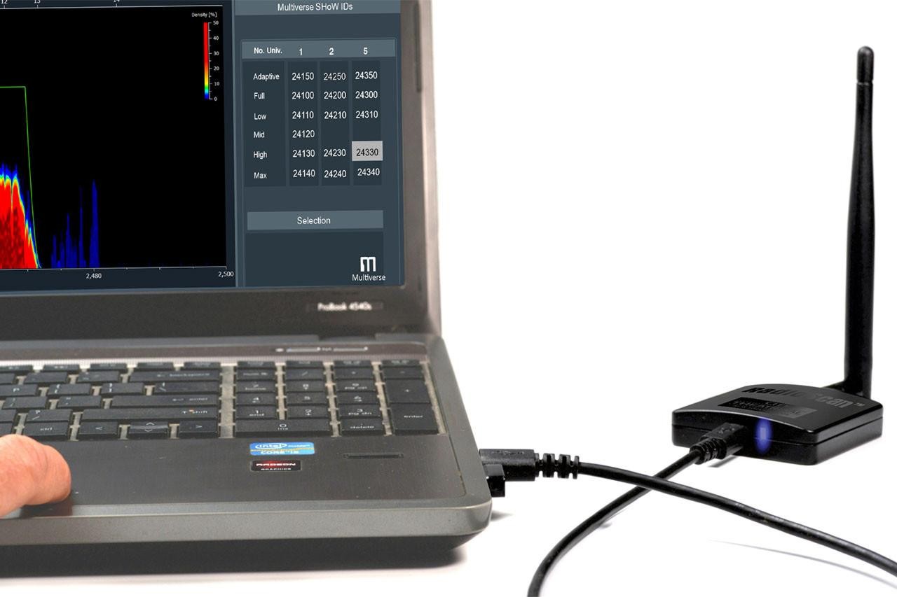 City Theatrical Radioscan Frequency Analyzer