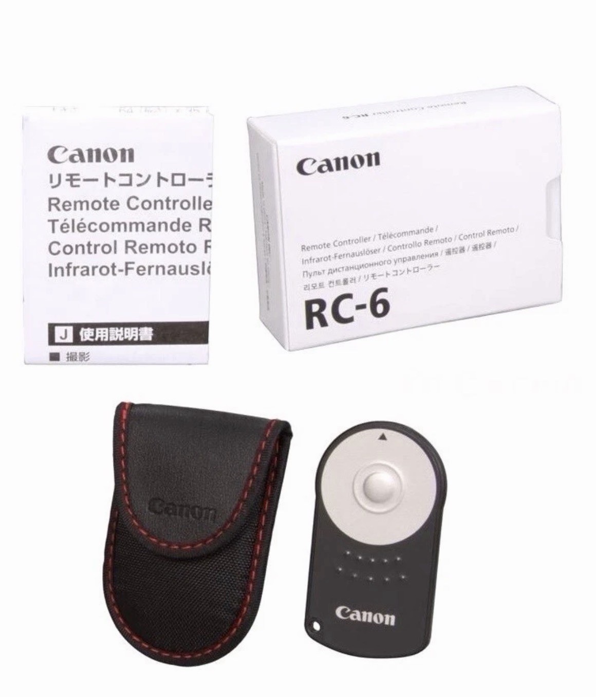 Canon RC 6 Remote Controller Wireless Shutter Release for 5D Mark IV, EOS M, T7i