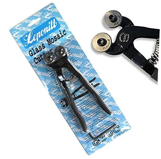 LEPONITT Wheeled Mosaic Glass and Tile NIPPERS