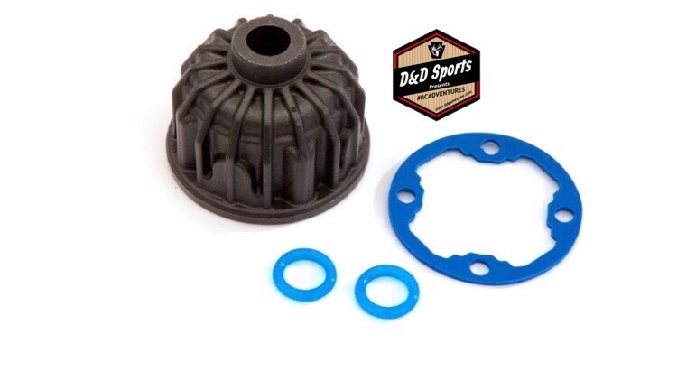 Traxxas 8981 Carrier, differential/ x-ring gasket/ o-ring (2)/ 10x19.5x0.5 MAXX