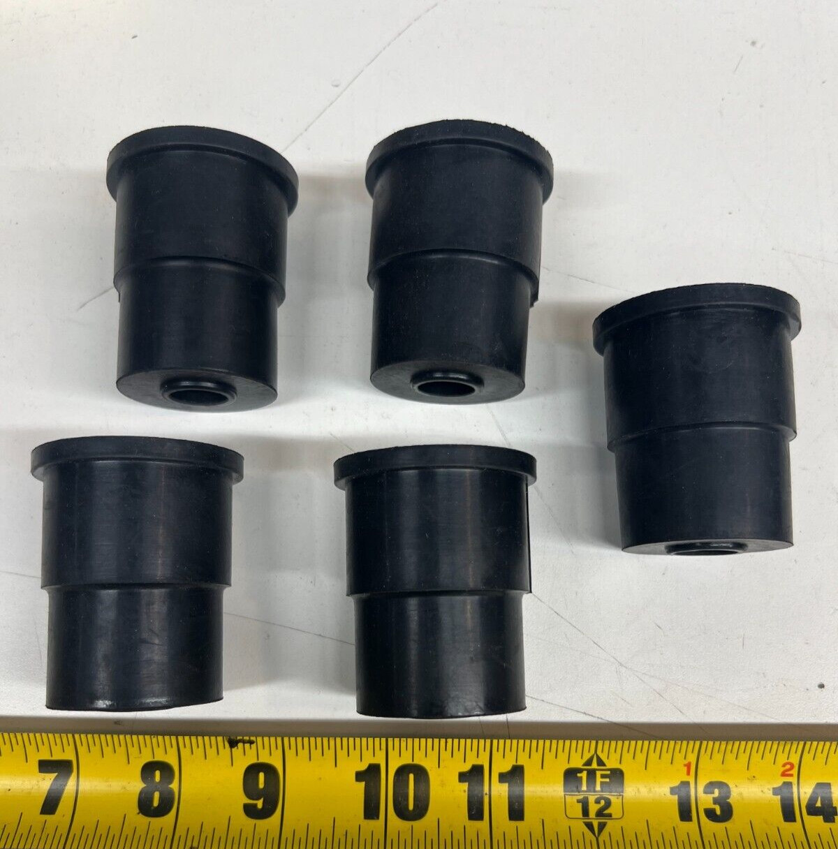 (Lot of 5) Cole Hersee 11178 Connector Protective Boots Black Rubber Circular