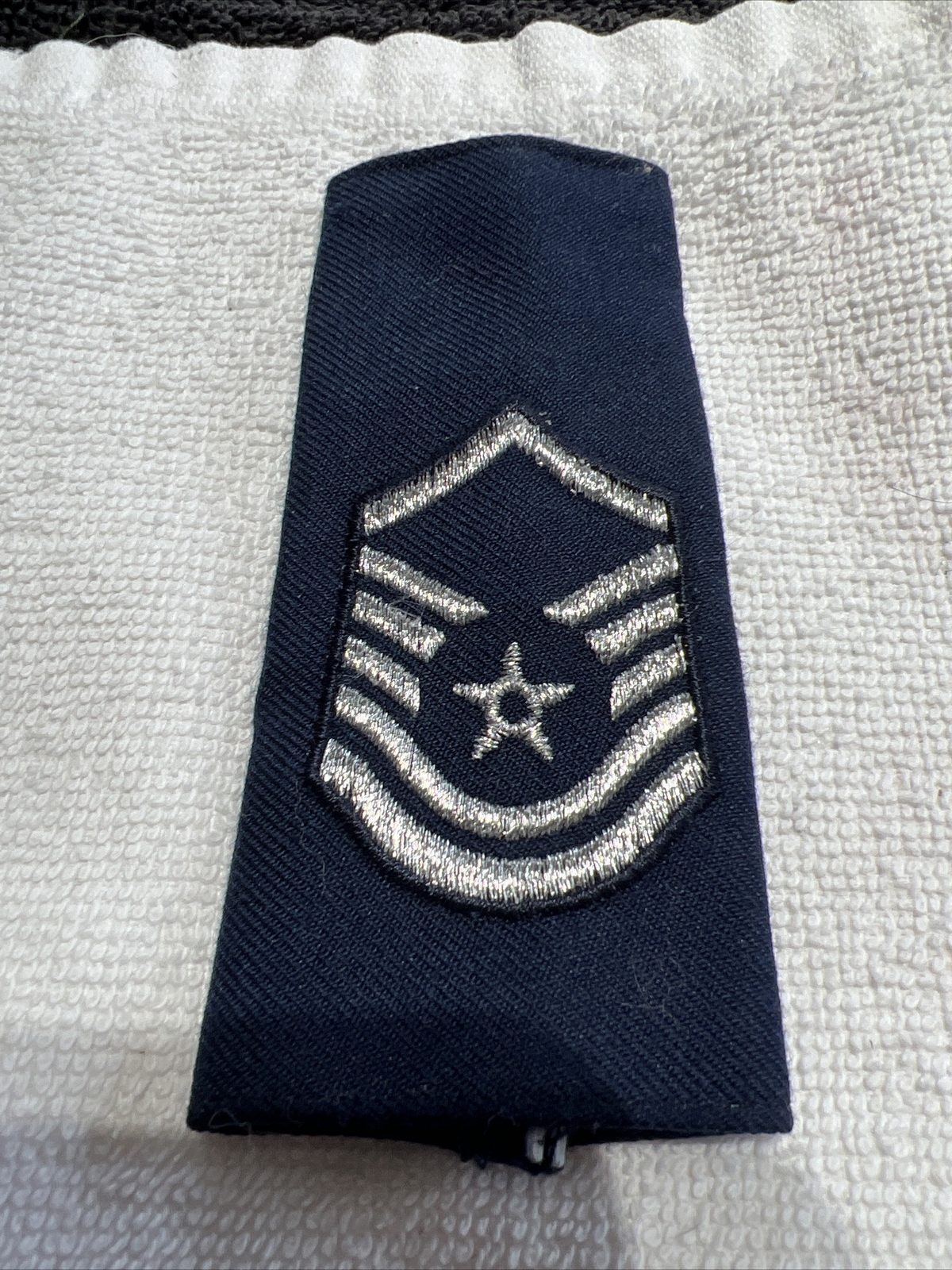 Military Uniform Shoulder Epaulet Insignia (1) Master Sergeant app 4 1/4" tall