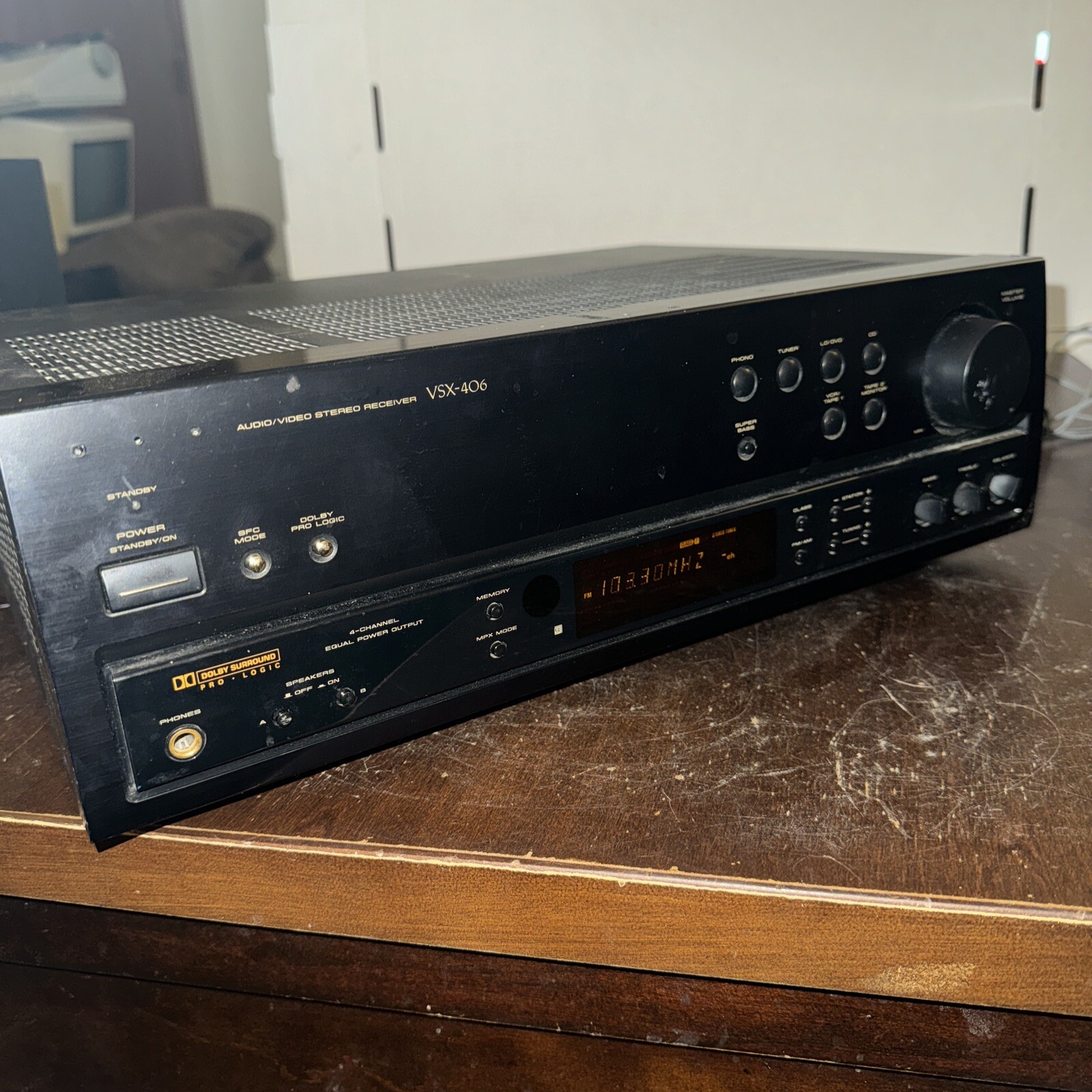 Pioneer VSX-406 Receiver HiFi Stereo Phono 230W AVR 5.1 Channel Theater Dolby