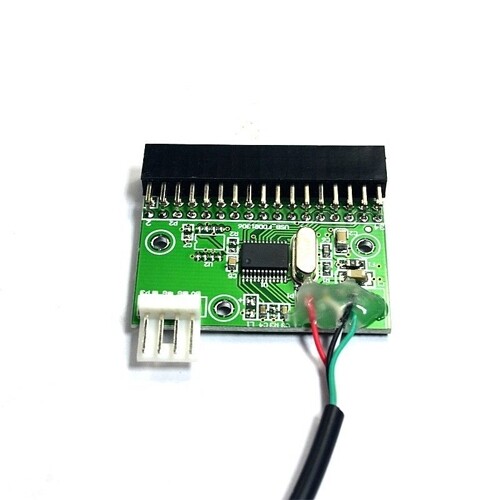 34pin Floppy Interface Driver Adapter Connector PCB Board 1.44MB USB Cable 3.5"
