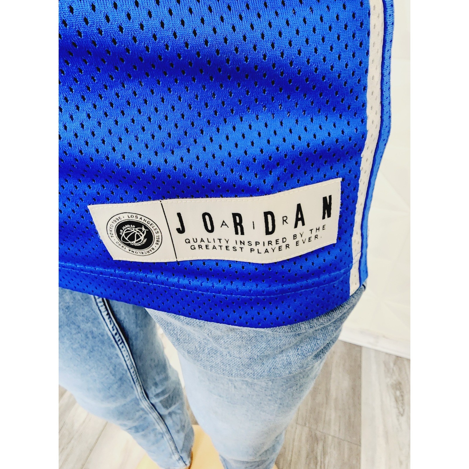 Nike, Mens Size Small Blue, Basketball Jersey