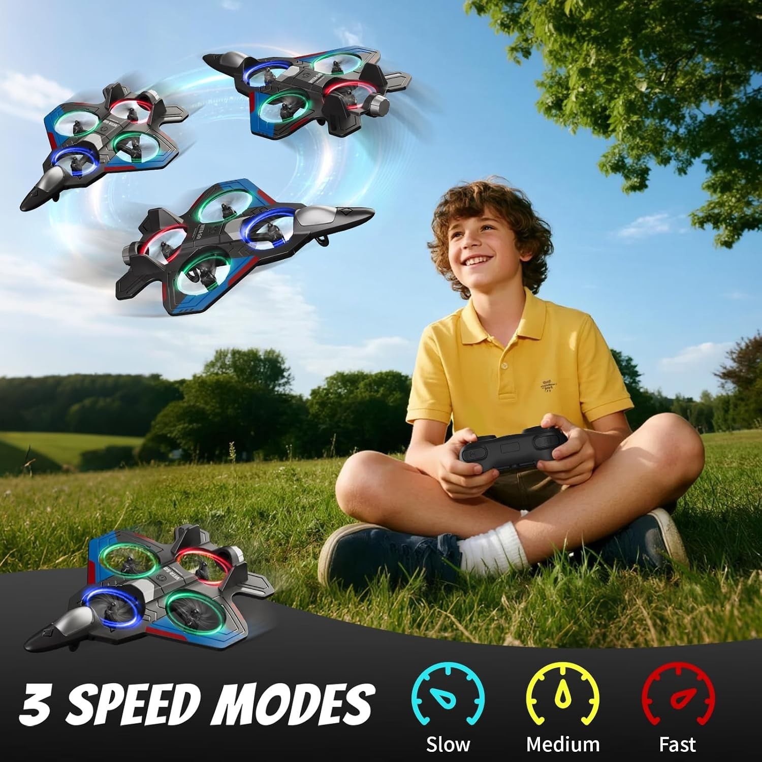 RC Planes Remote Control Airplanes for Kids, Foam Remote Control Planes for K...
