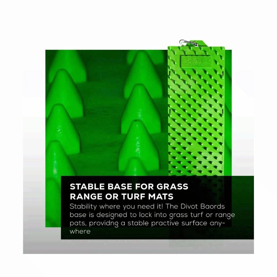 Divot Board - The Original Patented Low Point and Swing Path Trainer - Instan...