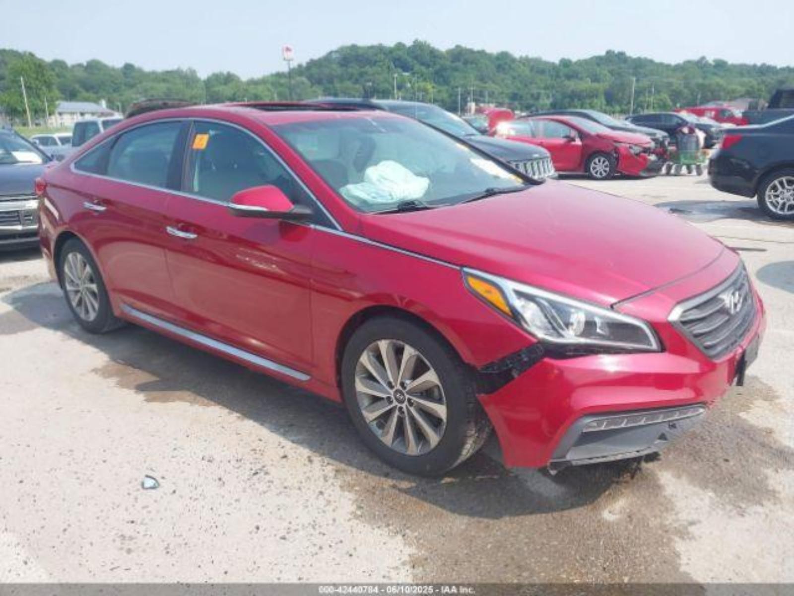 2017 HYUNDAI SONATA RR Door Trim Panel