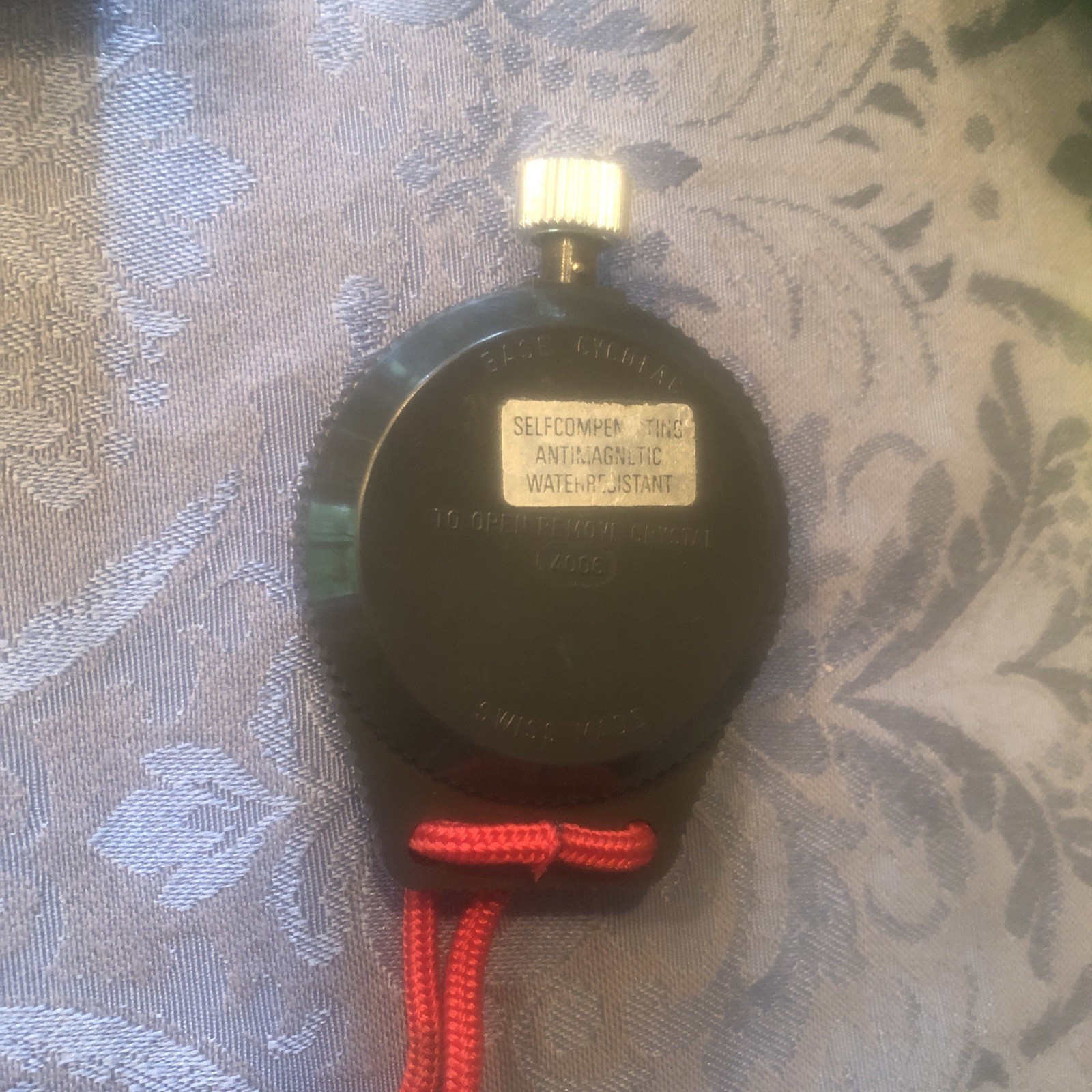 Precise Synchrolimer Shockresistant Stopwatch Swiss Made Working Vintage