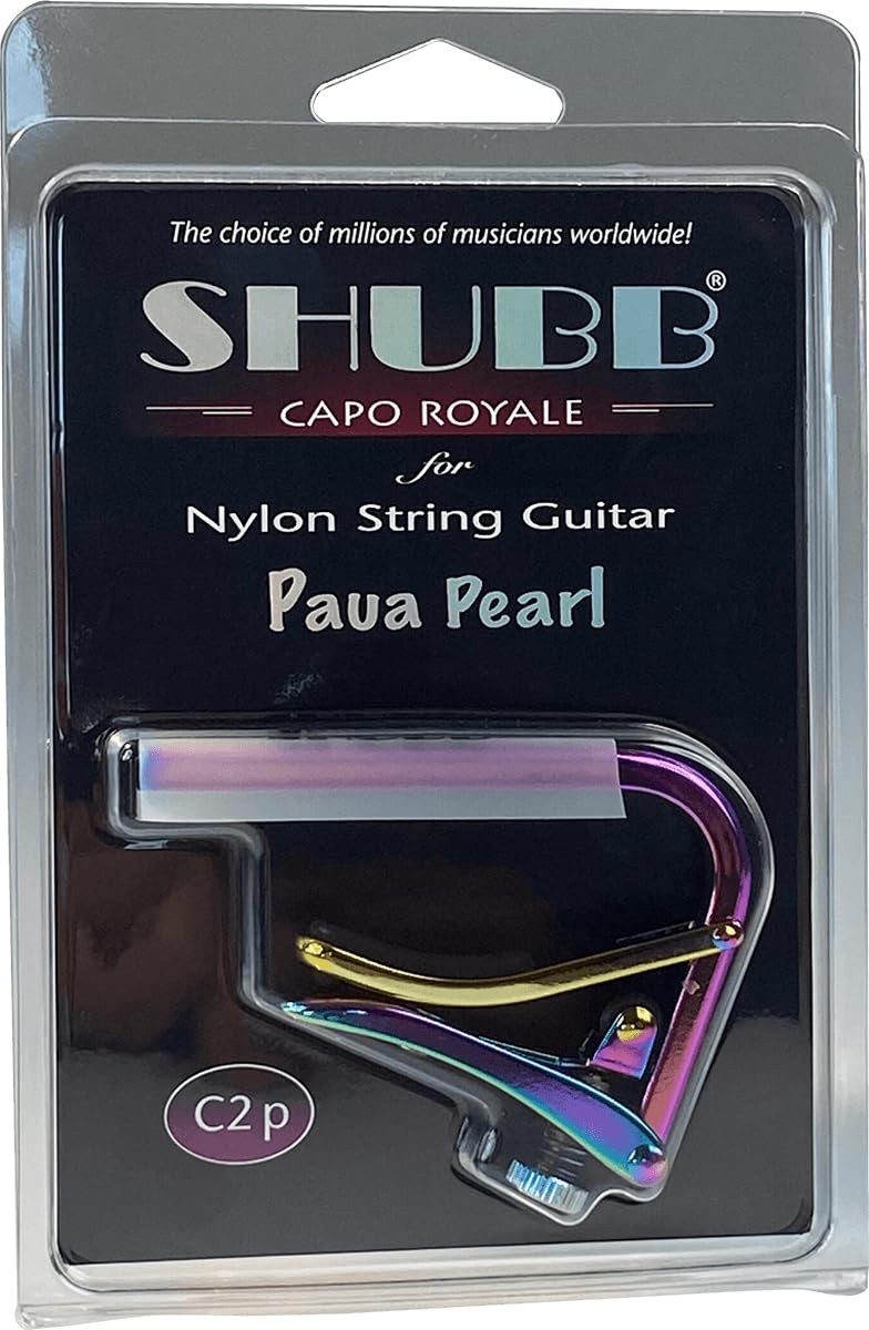 - C2P Royale Nylon String Guitar Capo Paua
