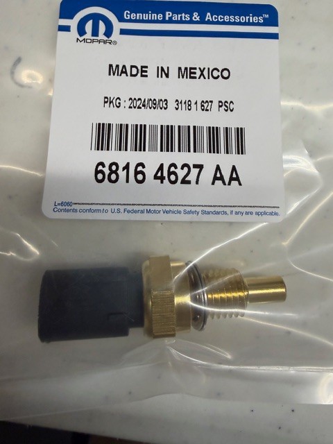 NEW Coolant Fluid Temperature Sensor Mopar Dodge Ram 300c Jeep 68164627AA TX259