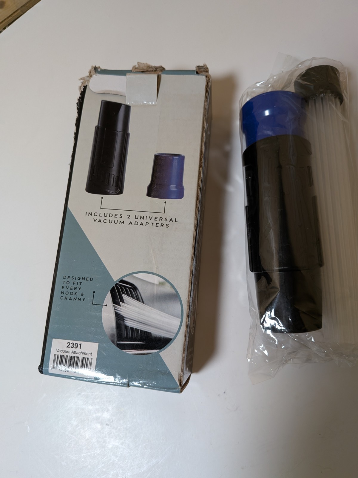 Dust Daddy Dust Vacuum Attachment. Includes 2 Universal Attachments