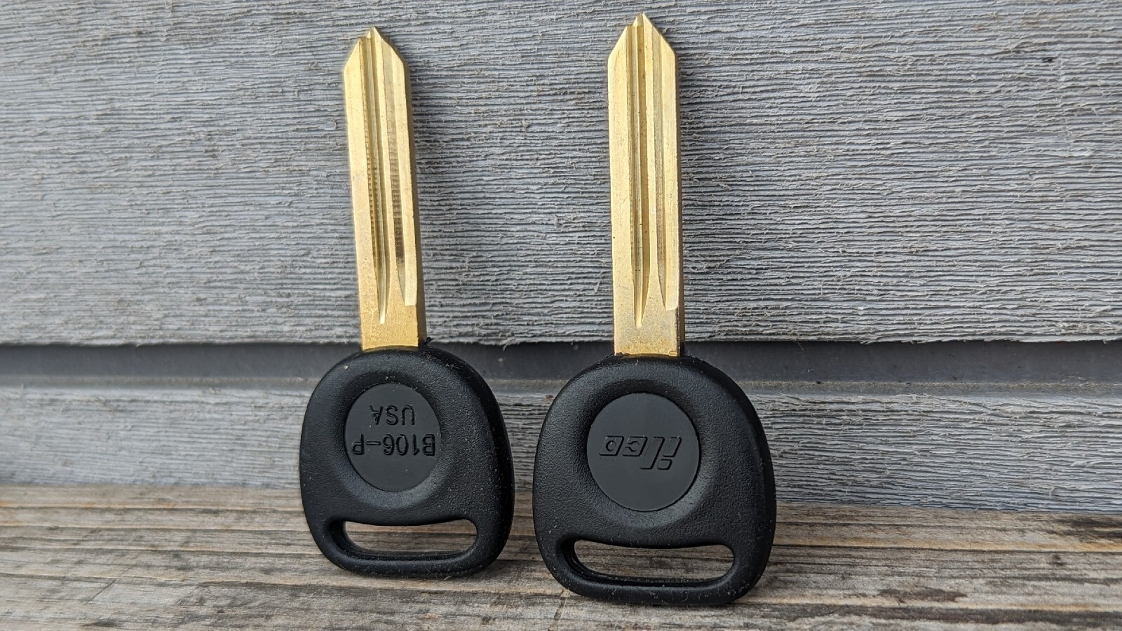 🔑 LOT OF 2 GM SATURN ION B106- P Mechanical Key (ILCO) KEY CAR UNCUT SET USA