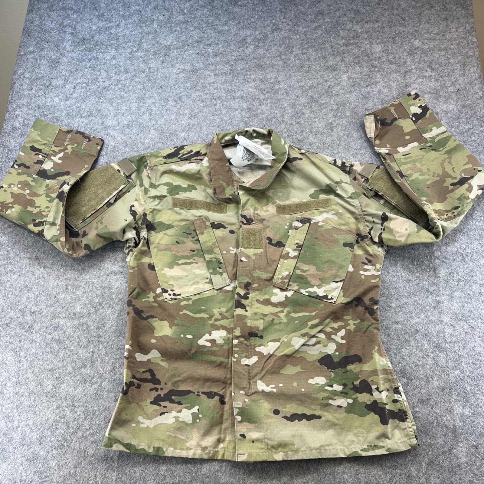 Army Combat Uniform Coat Medium Regular Unisex Insect Shield New